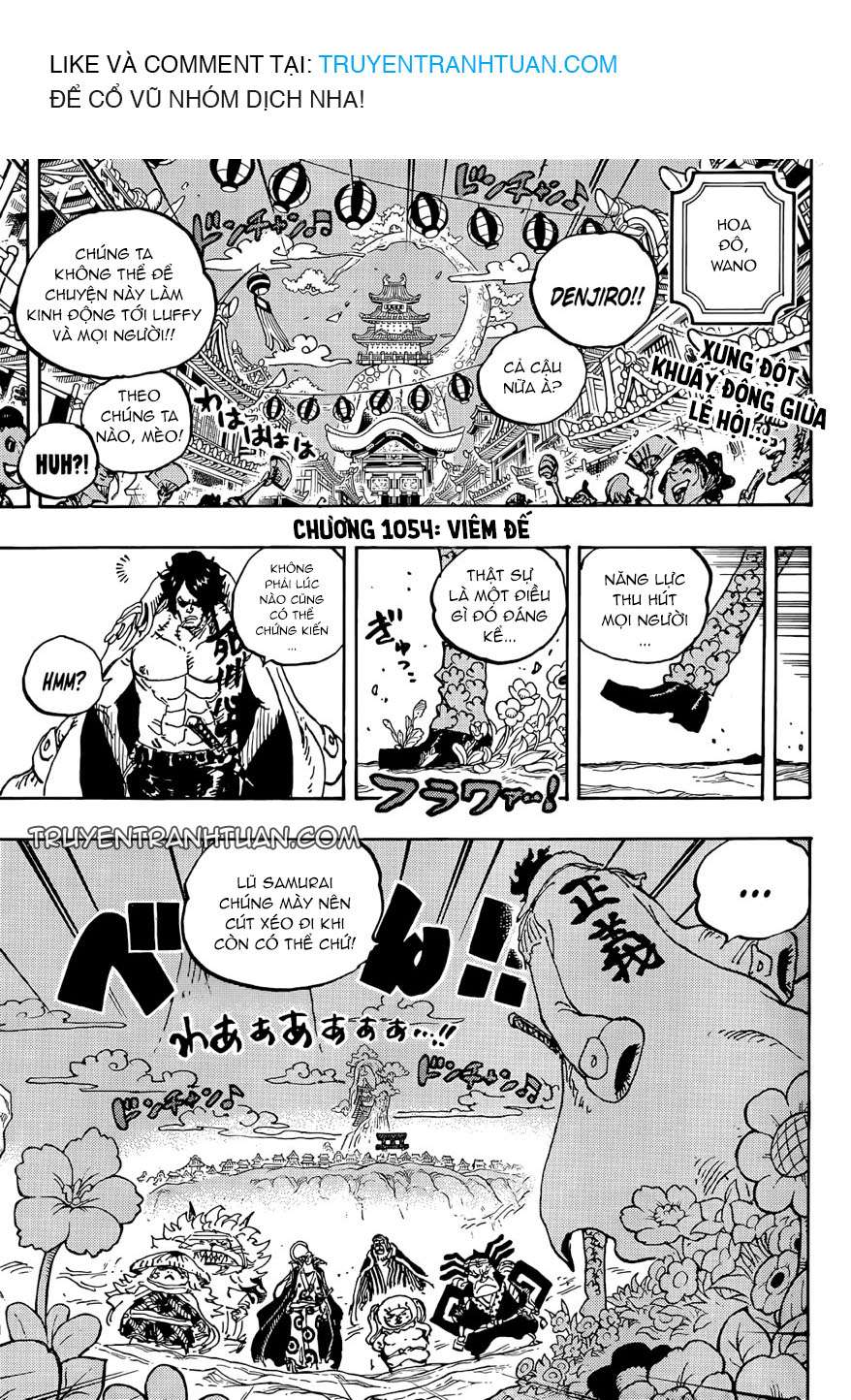 One Piece - Chapter 1054 - Blogtruyen Mobile