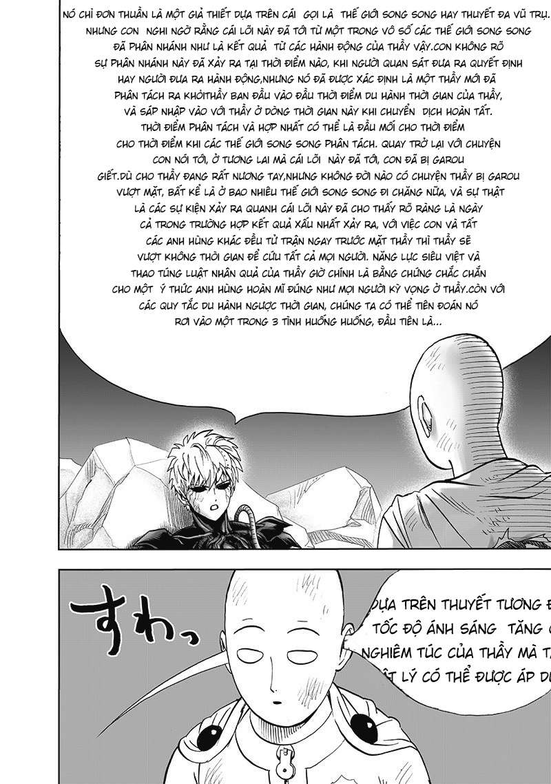 Spoiler One Punch Man 216: Cuộc đối đầu Saitama vs Garou kết thúc