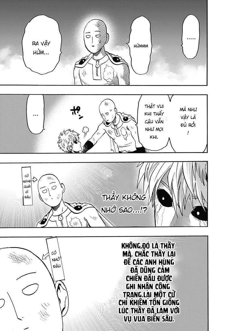 One punch man manga 216, Los monstruos restantes