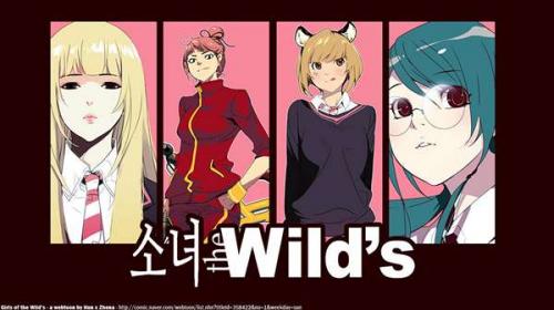 truyện tranh Girls of the Wild's
