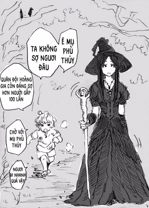 truyện tranh Let's meet at the witch gathering (Izumi Tomoki)