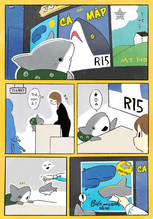truyện tranh Cá mập con đi chơi - Chap 1 