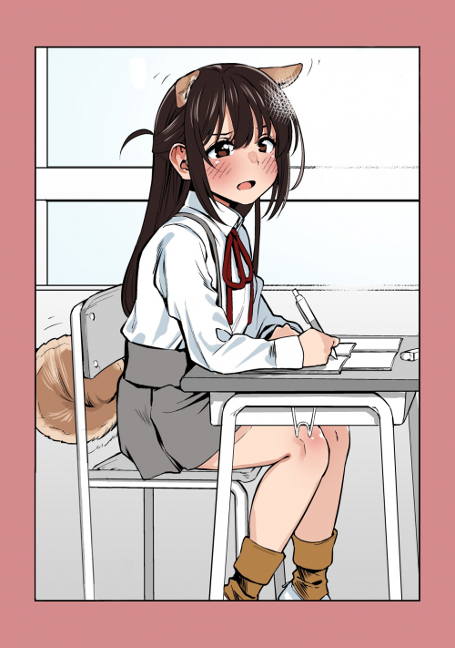 truyện tranh A story about a classmate who is a dog-eared tsundere