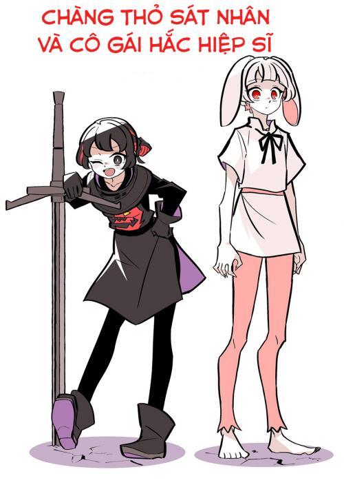 truyện tranh chàng thỏ sát nhân và cô gái hắc hiệp sĩ