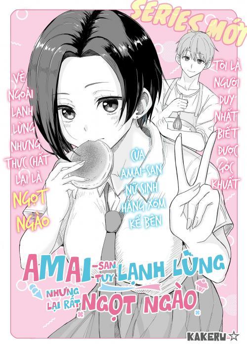 truyện tranh Amai - san tuy lạnh lùng nhưng lại rất ngọt ngào