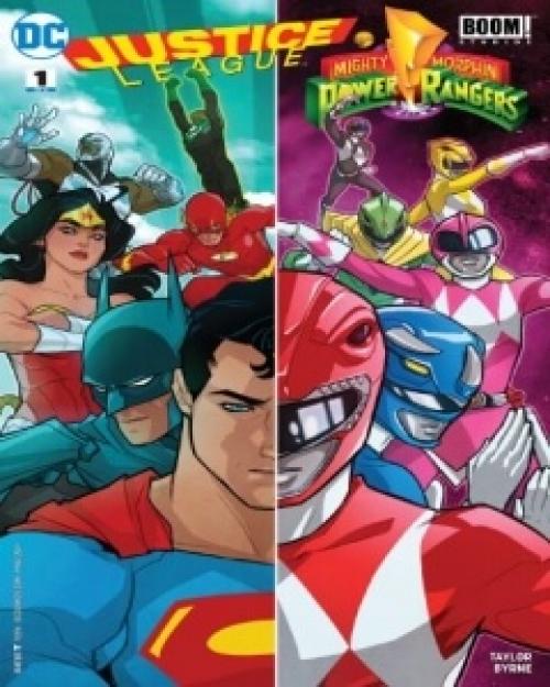 truyện tranh Justice League vs Power Rangers